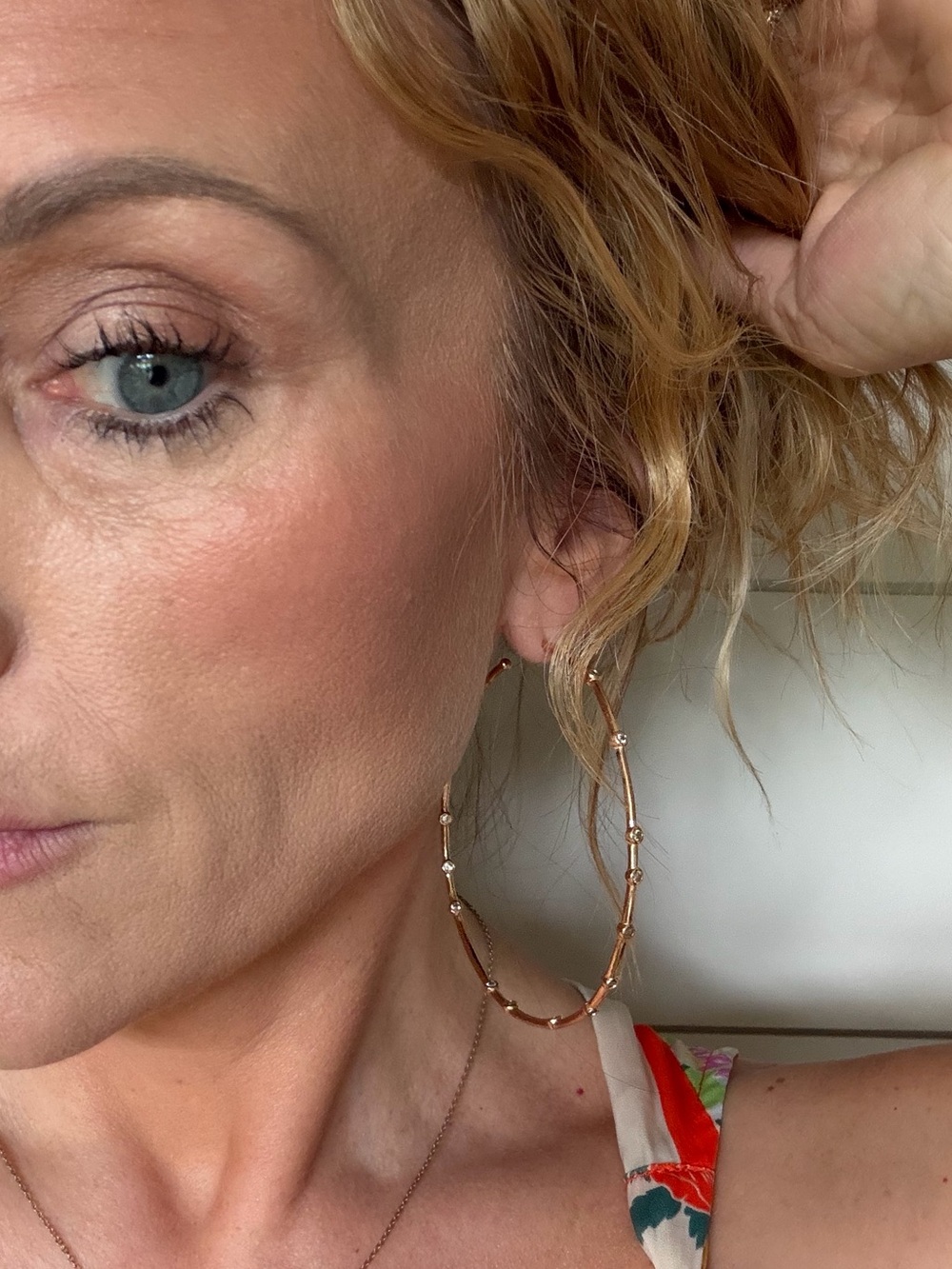 Large Gold Hoop Earrings - Women Jewelry